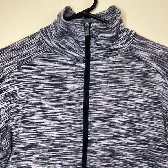 Columbia women’s 1/2 zip long sleeve medium black grey - Picture 2 of 7
